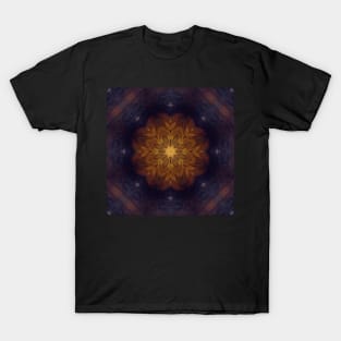 Mandalisa Kaleidoscope [textures] Pattern (Seamless) 4 T-Shirt